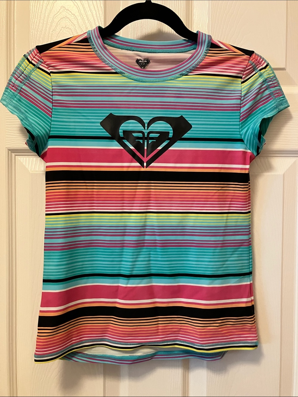 Roxy Colorful Striped Rashguard